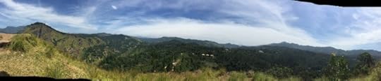 Panoramic shot of view from iPhone 