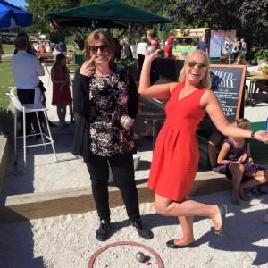 Sen spelade vi boule. 