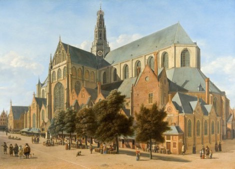 A View of St. Bavo's Haarlem