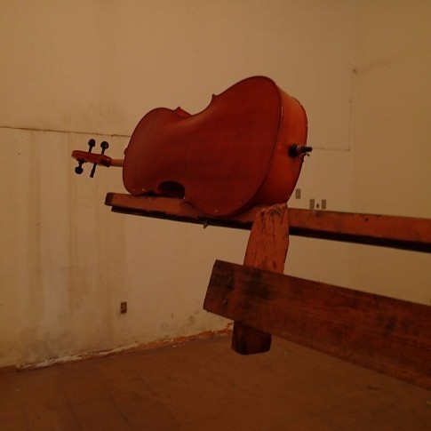 Pedro's violin. Courtesy of Pedro de Alcantara.