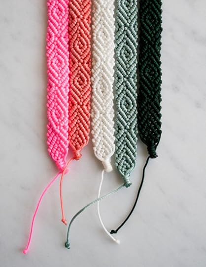 Pinterest: What They Did With Friendship Bracelets Made Peachy 