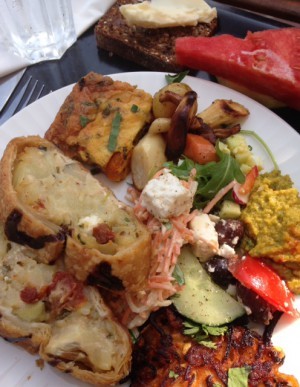 Alltså det var så GOTT. Jag blir hungrig igen bara jag ser bilderna.