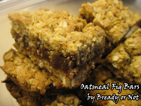 Oatmeal Fig Bars
