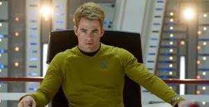 Chris Pine as James T. Kirk