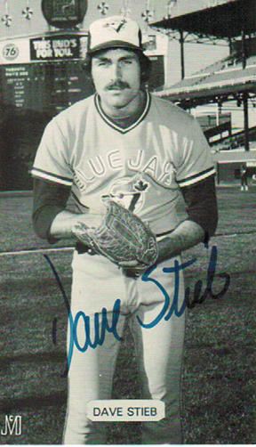 Stieb autograph