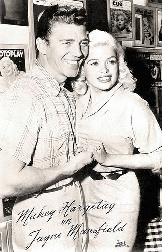 Mickey Hargitay and Jayne Mansfield