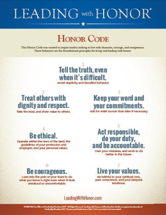 Leading with Honor Code