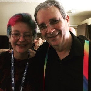 Cat Rambo and David Gerrold.