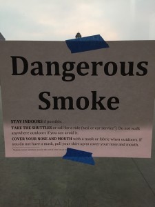 Dangerous smoke!