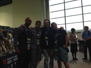 With some of the Wordfire Tribe. Thanks, everyone!