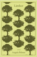 Multiple green trees and their mirror images reflected on a field of yellow.