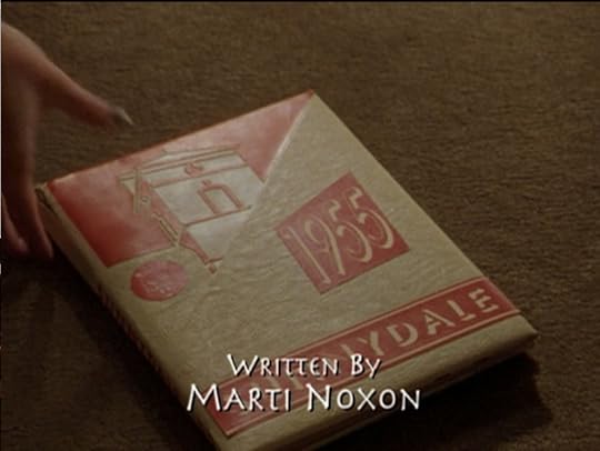 Sunnydale yearbook from 1955. The credit title