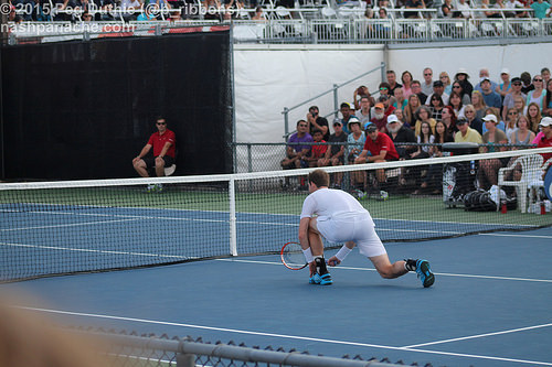 Andy Murray on Court 5
