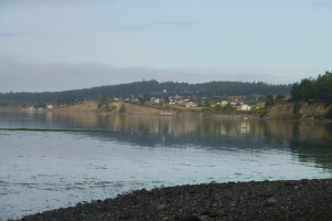 Penn Cove reflective view