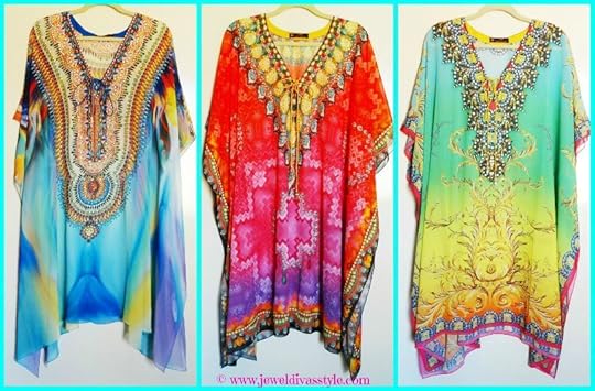 JDS - TROPICAL KAFTANS SHORT