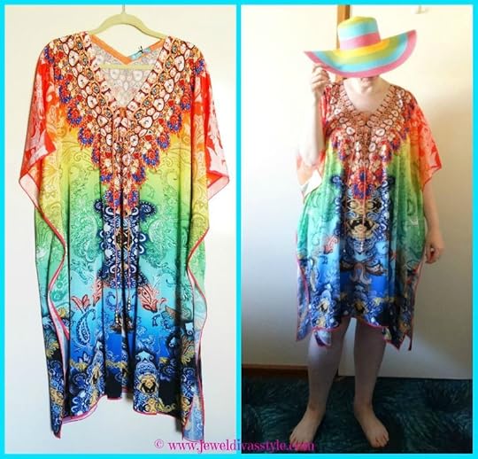 JDS - ME IN MY RAINBOW KAFTAN