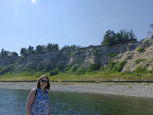 Bluffs from below