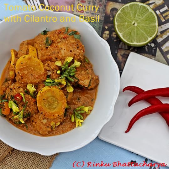 Tomato Coconut Fish Curry