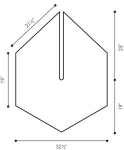 Michigan Shawl Schematic