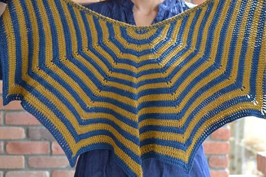 Stellar Stripes Shawl by Marly Bird: Free Pattern Crochet