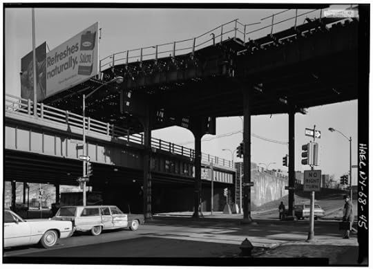 Looking_northeast_at_Third_Avenue_Elevated_over_Cross_Bronx_Expressway