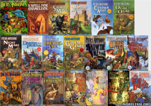 List of the good Xanth novels with covers and some amazing art.