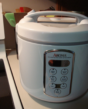 Sue Clancy's beloved Rice Cooker-Slow Cooker