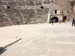 Roman amphitheatre.