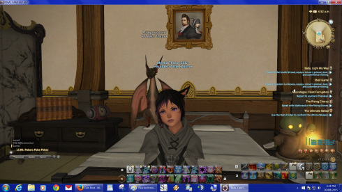 ffxiv kotl minion in house2