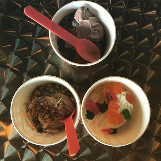 Out for frozen yogurt with my girls! #dailyphoto #ig2015 #365days