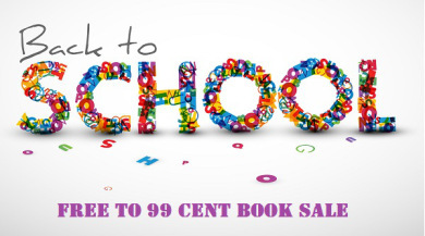 Back to school vector illustration made from letters