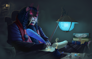 the arcane scroll writer by mick o maikeru