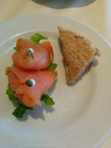 salmon sandwiches