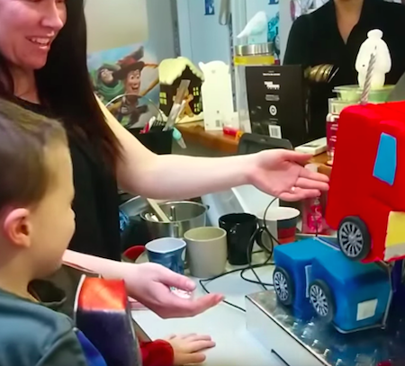 Optimus Prime Cake