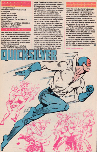 Quicksilver Who's Who page
