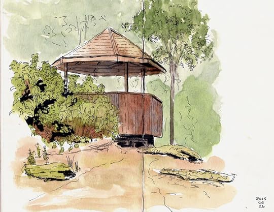 gazebo near riviere Boyer