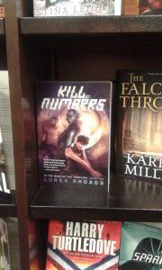 On the shelves at the Barnes & Noble in Flint, Michigan. Photo by Mart Allard.