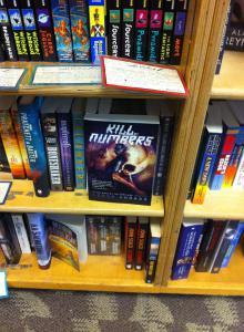 First sighting in the wild: Kill By Numbers at Books Inc. on Van Ness, San Francisco.
