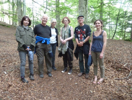 Some of us having a break from our writing.