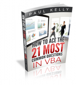 How To Ace the 21 Most Common Questions in VBA