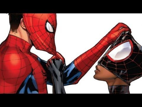 Peter Parker Meets Miles Morales