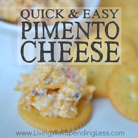 Quick & Easy Pimento Cheese Square 1
