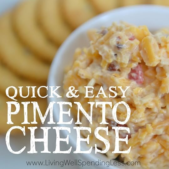 Quick & Easy Pimento Cheese Square