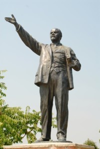 Brother Lenin, exiled to suburban Budapest but bringing in entrance fees!