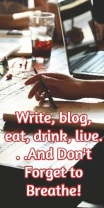 Write, blog, eat