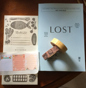 ARC of Lost, Washi, pad, stickers