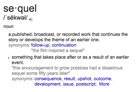 seuqel