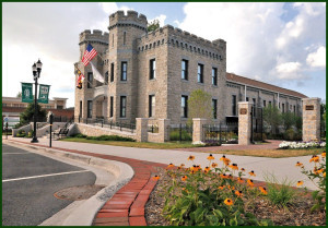 A photo of the Bel Air Armory.