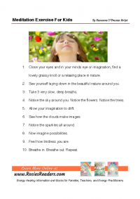 Meditation Exercise for Kids