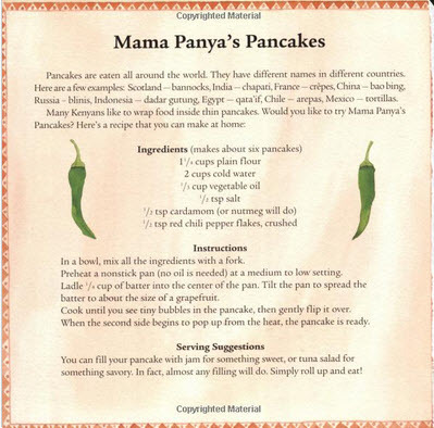 mama panyas pancakes activity